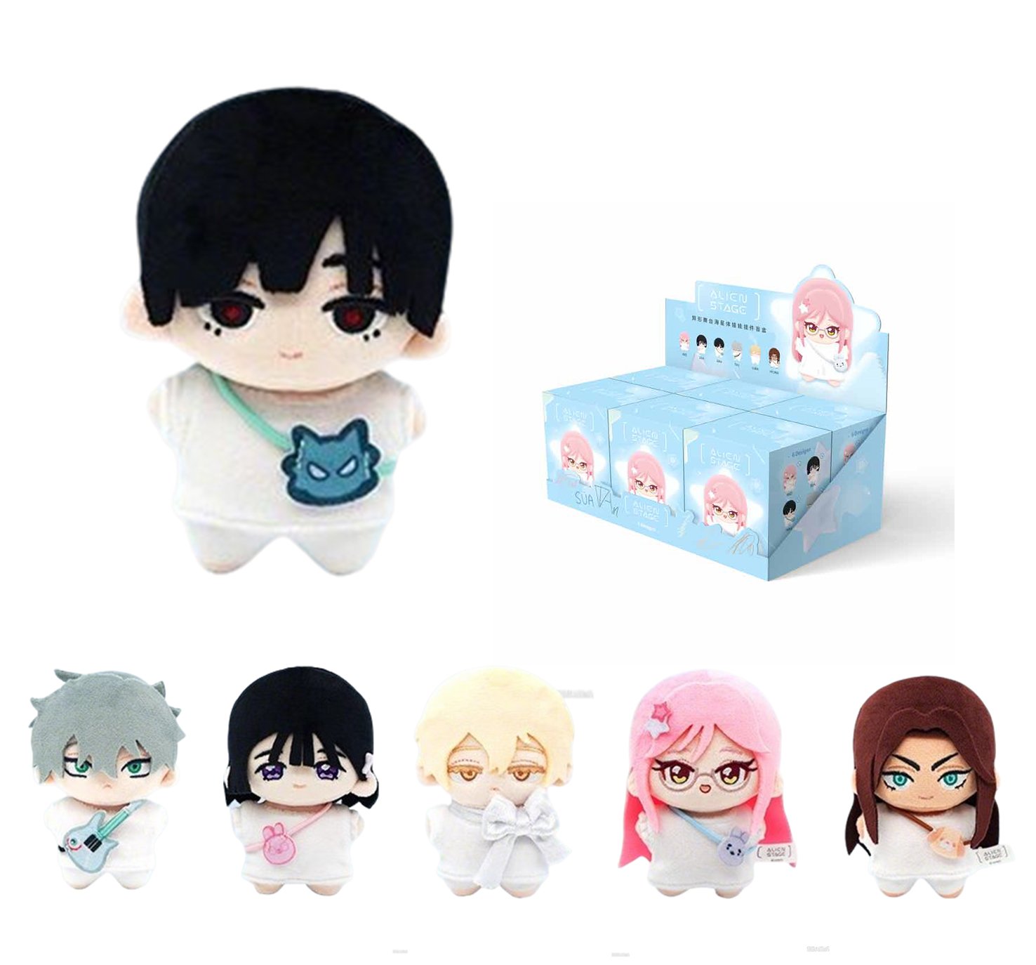71h1HKzQ2mL._AC_SL1500_ee Alien Stage Star Blind Box Plush Keychain&Sua Merch - Image 1