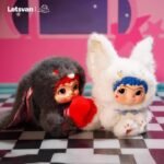 Wakuku Fox Rabbit Mischief Diary Series Trendy Blind Box Plush Keychain - Image 2